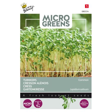 Buzzy Microgreens, Cresson alénois
