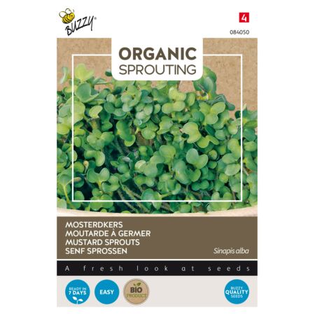 Buzzy Organic Sprouting Mosterdkers (BIO)