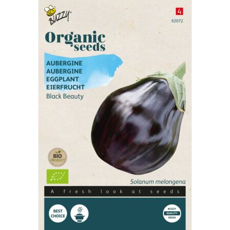 Buzzy Organic Aubergine Black Beauty (BIO)
