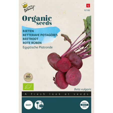 Buzzy Organic Bieten Egyptische Platronde (BIO)