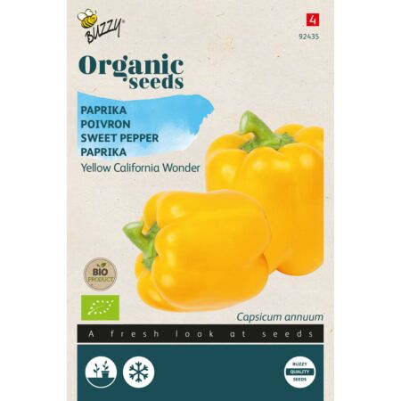 Buzzy Organic Paprika Yellow California Wonder (BIO)
