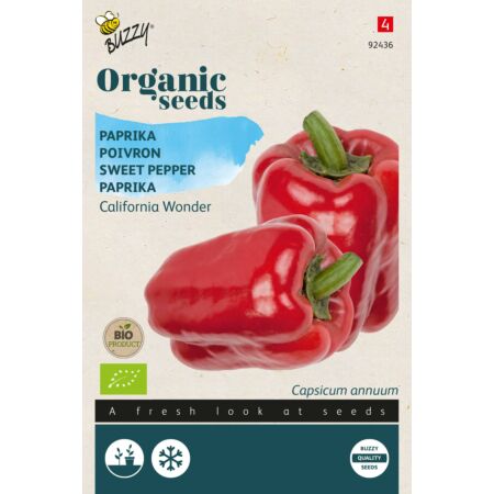 Buzzy Organic Paprika California Wonder (BIO)