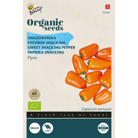 Buzzy Organic Snackpaprika Flynn (BIO) oranje