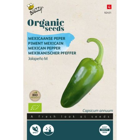 Buzzy Organic Peper Jalapeno (BIO)