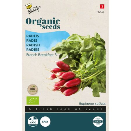 Buzzy Organic Radijs French Breakfast 3 (BIO)