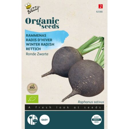 Buzzy Organic Ramenas Ronde Zwarte (BIO)