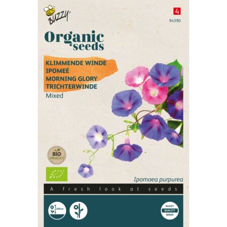 Buzzy Organic Ipomoea, Klimmende Winde gemengd (BIO)